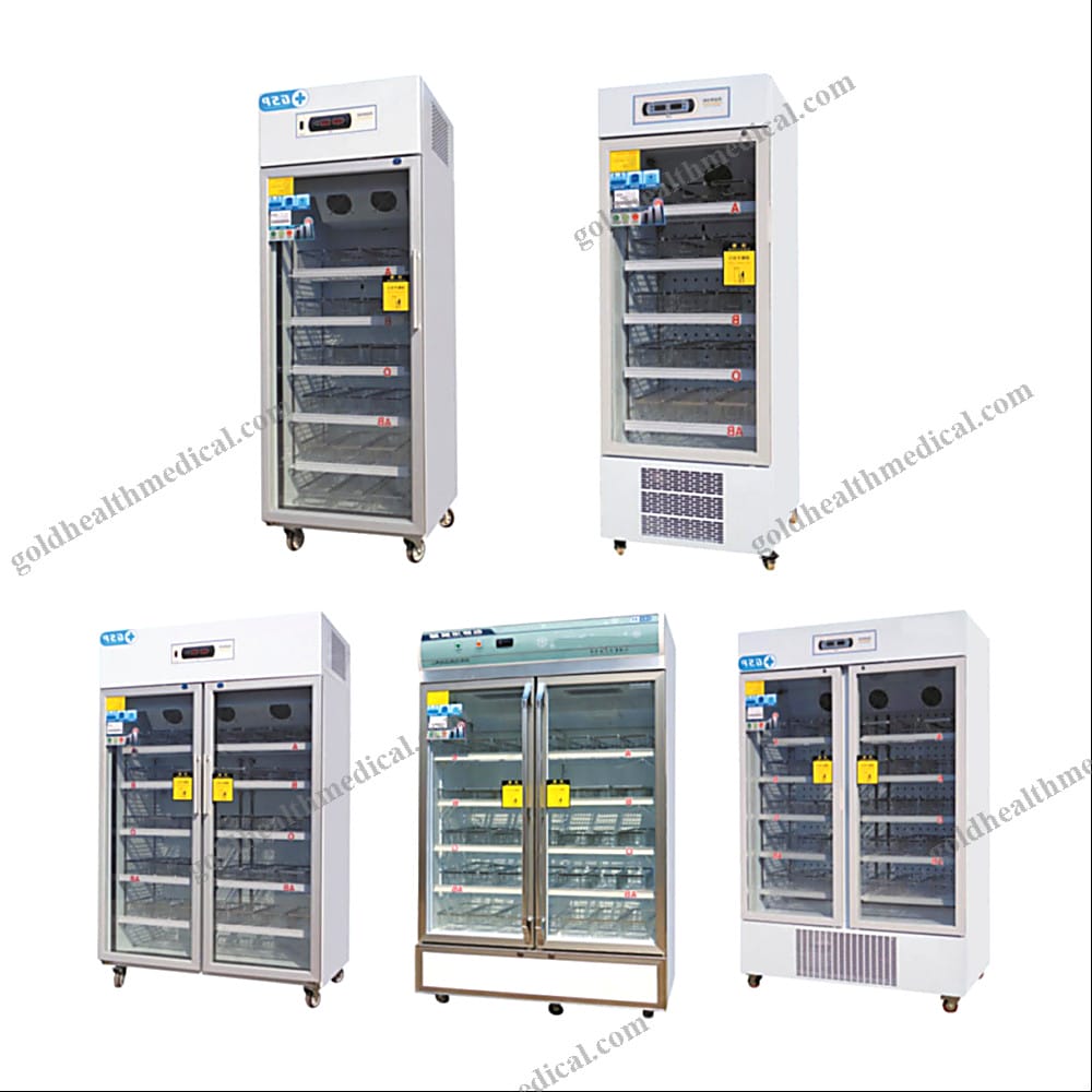 Medical Blood Plasma Freezer Storage Refrigerator