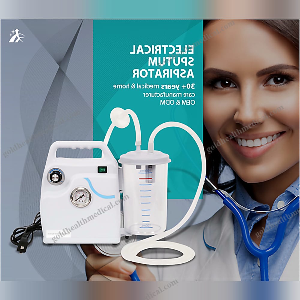 Portable Phlegm Suction Unit for Dental Use