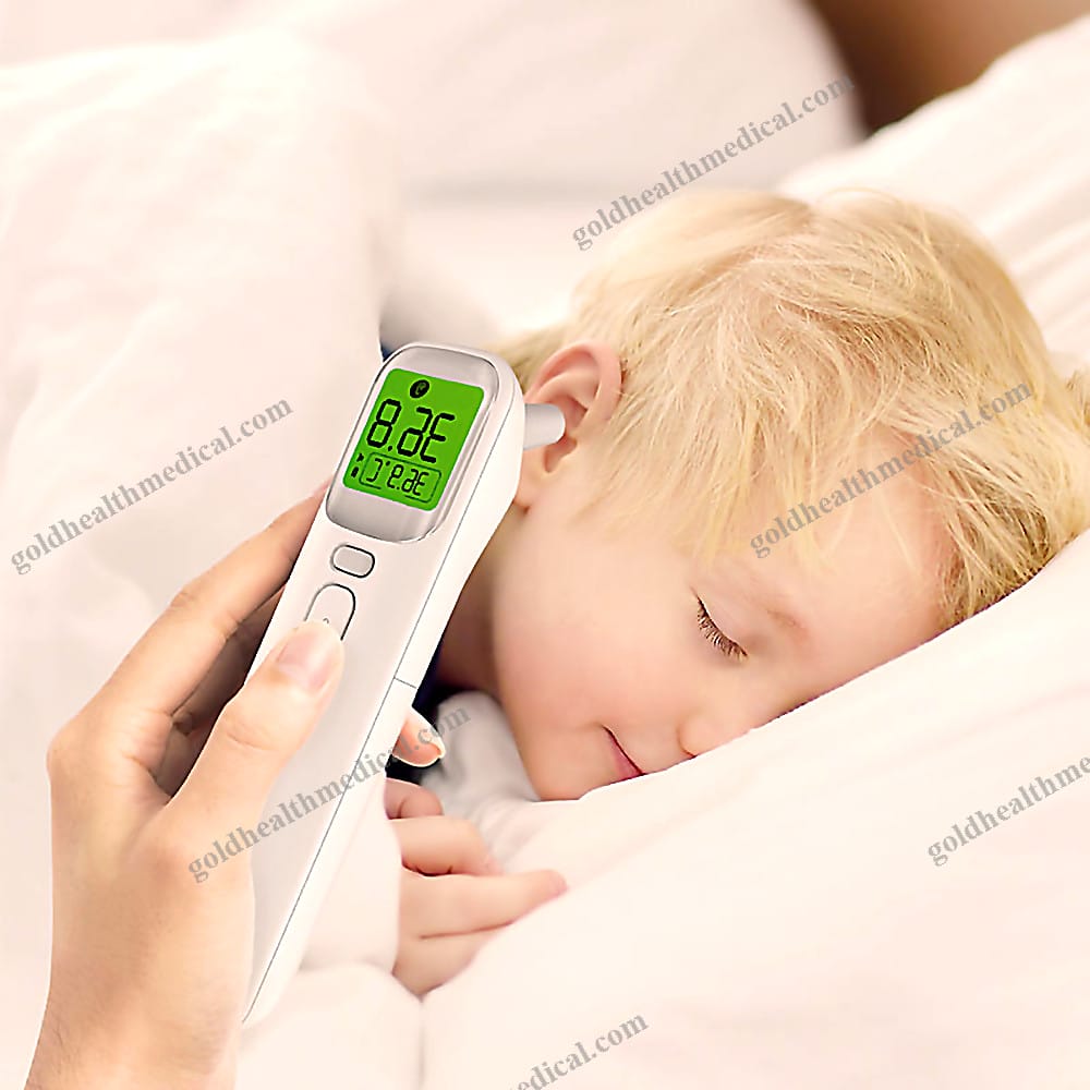 Smart LCD Infrared Thermometer for Baby Ear Use