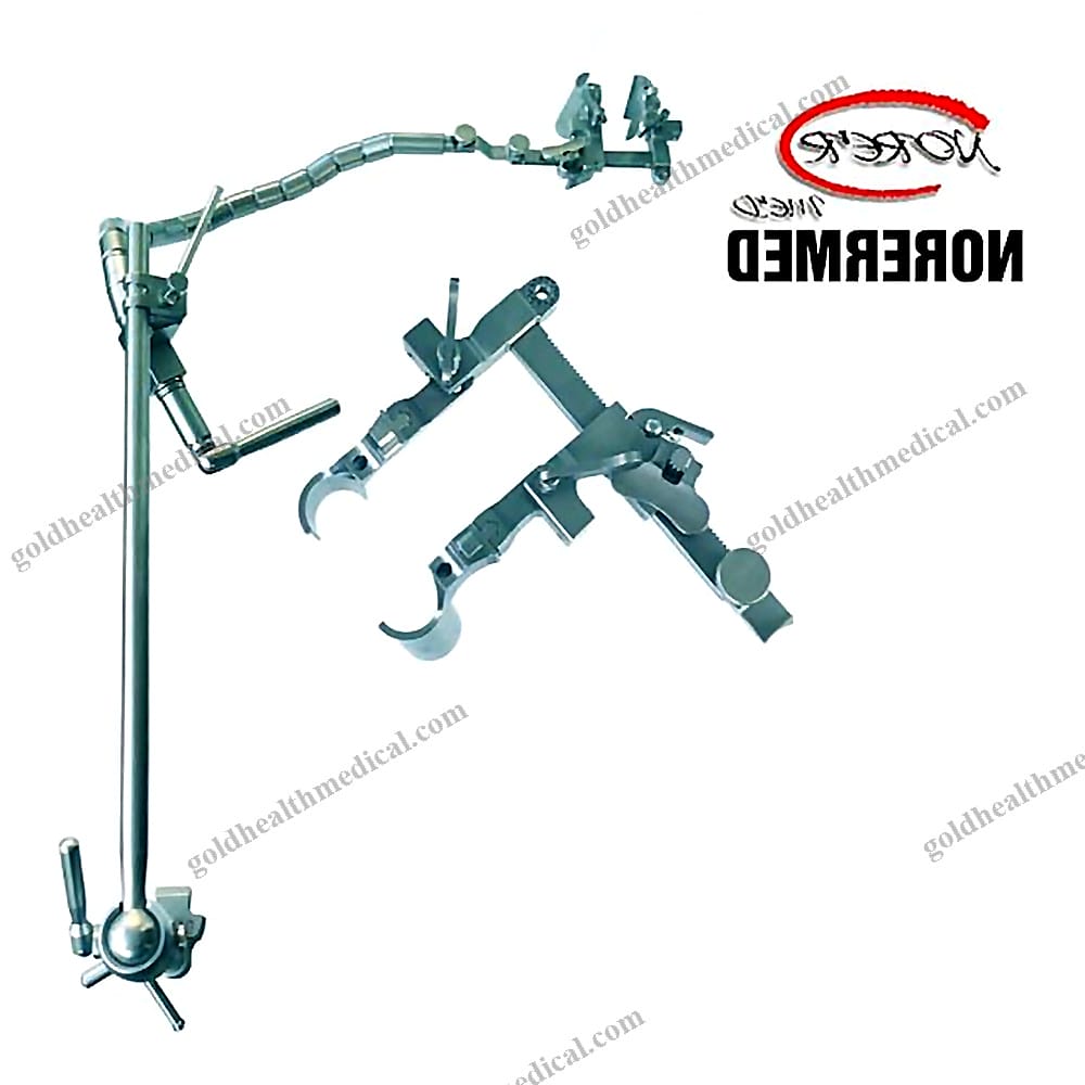 MIS Orthopedic Retractor with Articulating Snake Arm