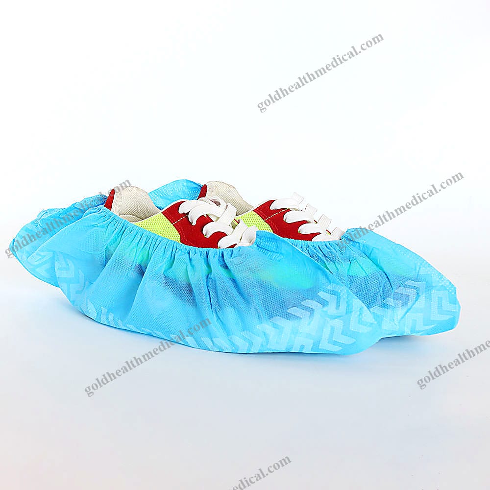 NonSlip PPE Shoe Cover with Double Elastic Band