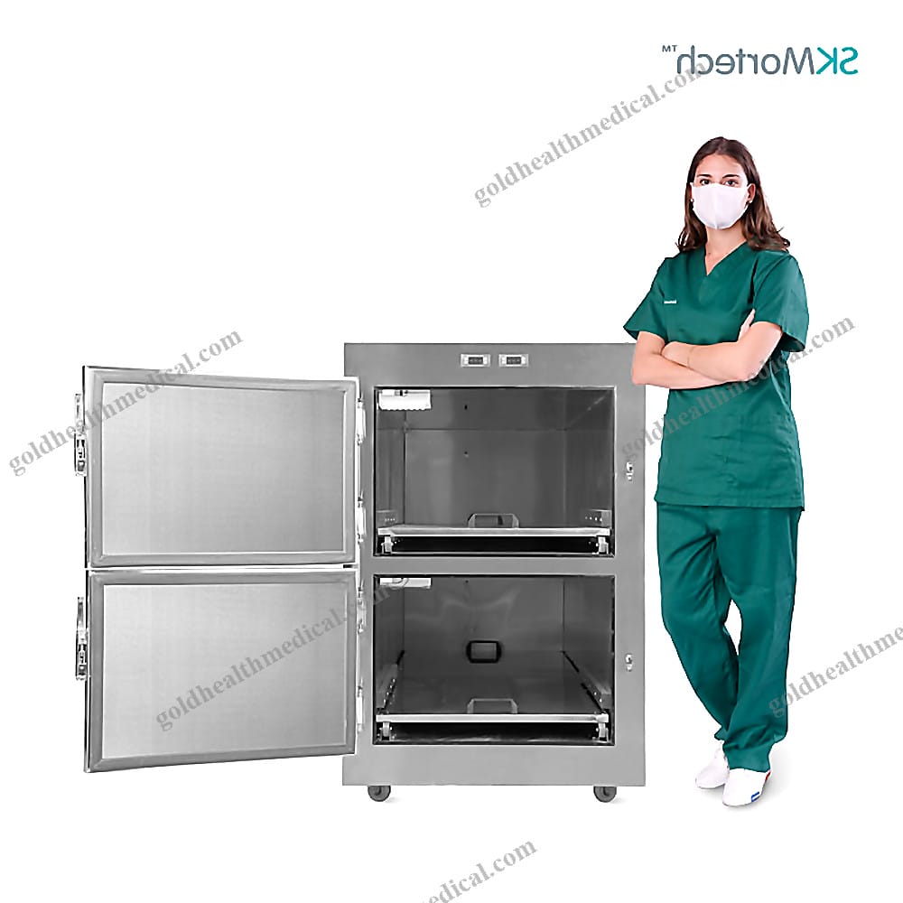 SKB7A002 DualBody Mortuary Refrigerator