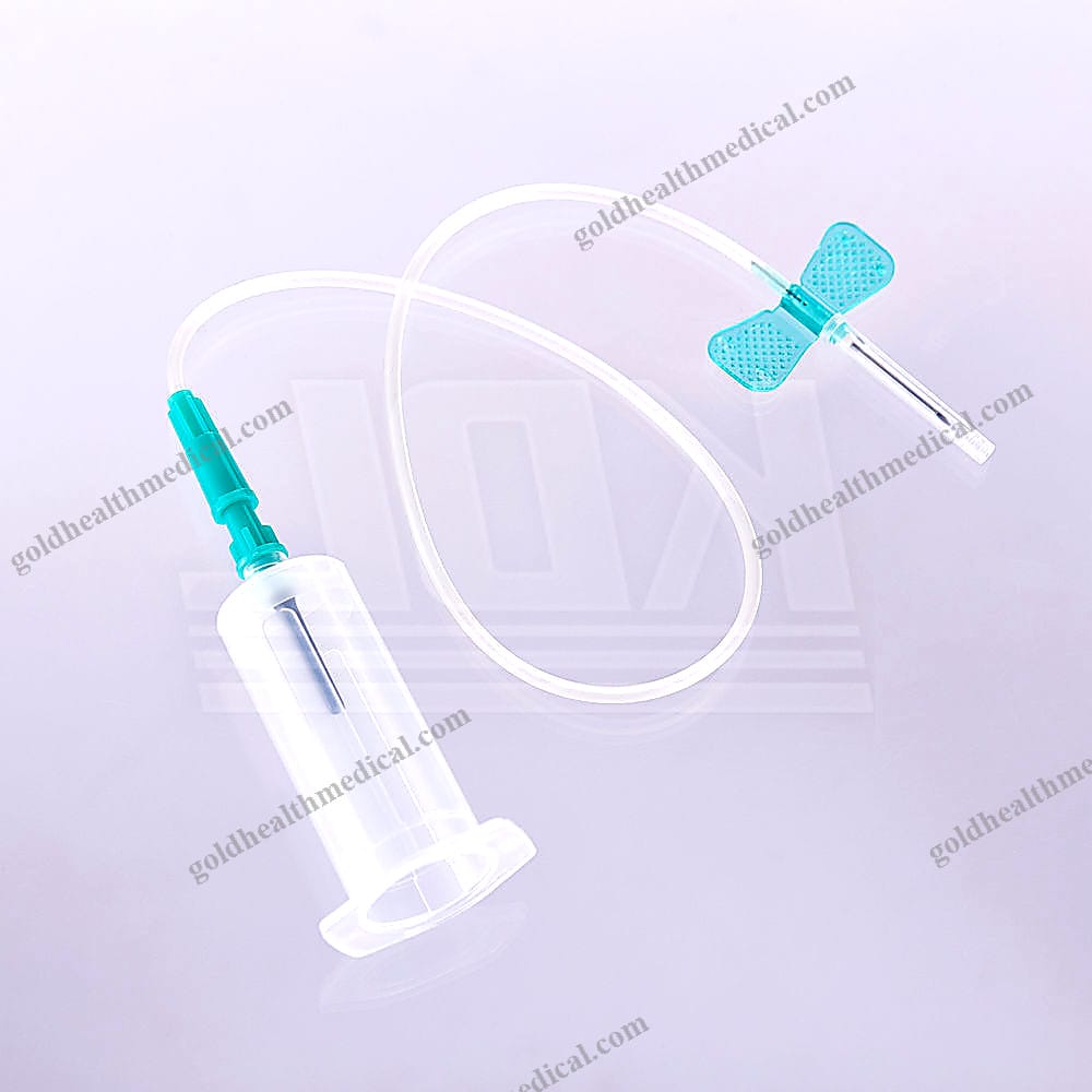 KDL Disposable Butterfly Blood Collection Needles with Holder 19G