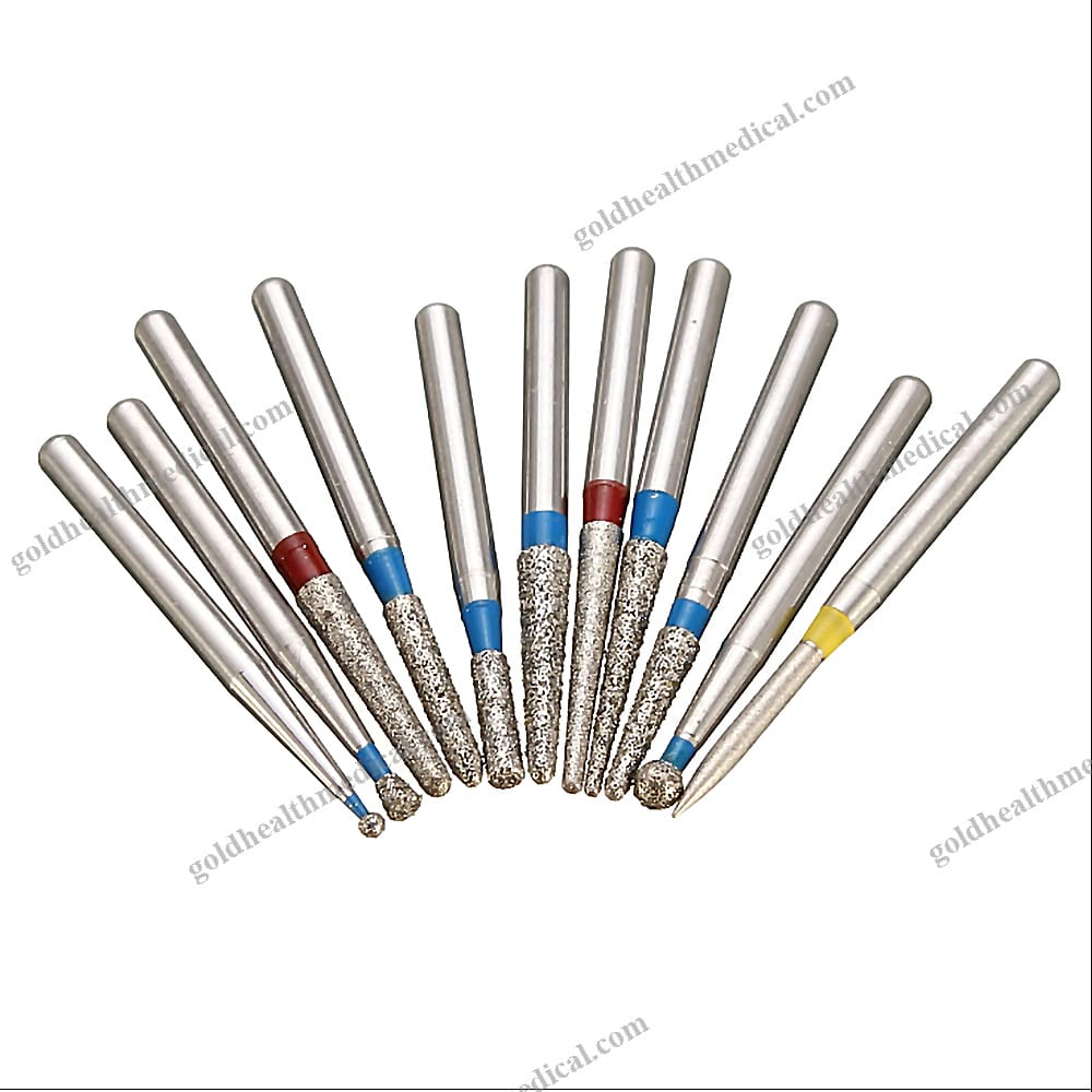 2Layer Orthodontic Diamond Burs for HighSpeed Handpieces