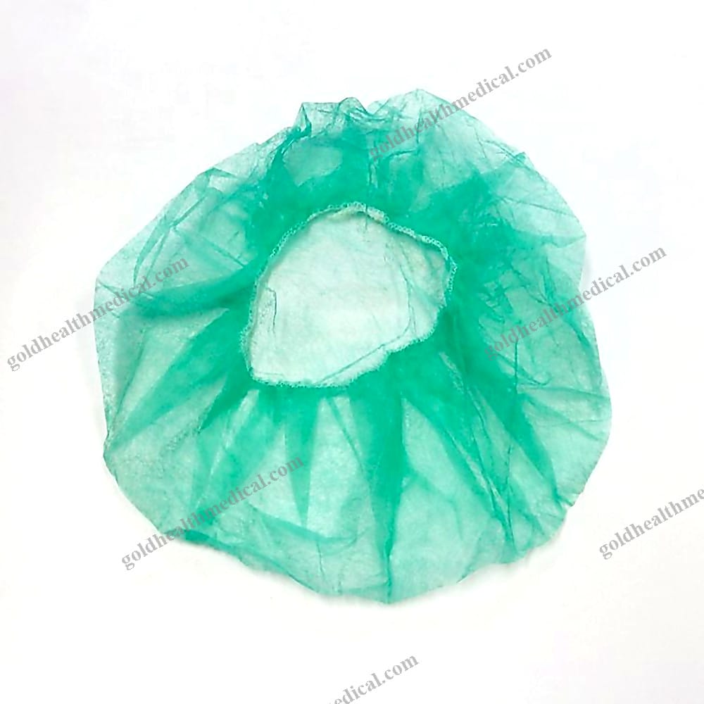 Nonwoven Bouffant Hair Cap Surgical Dustproof Head Cover Net Hair