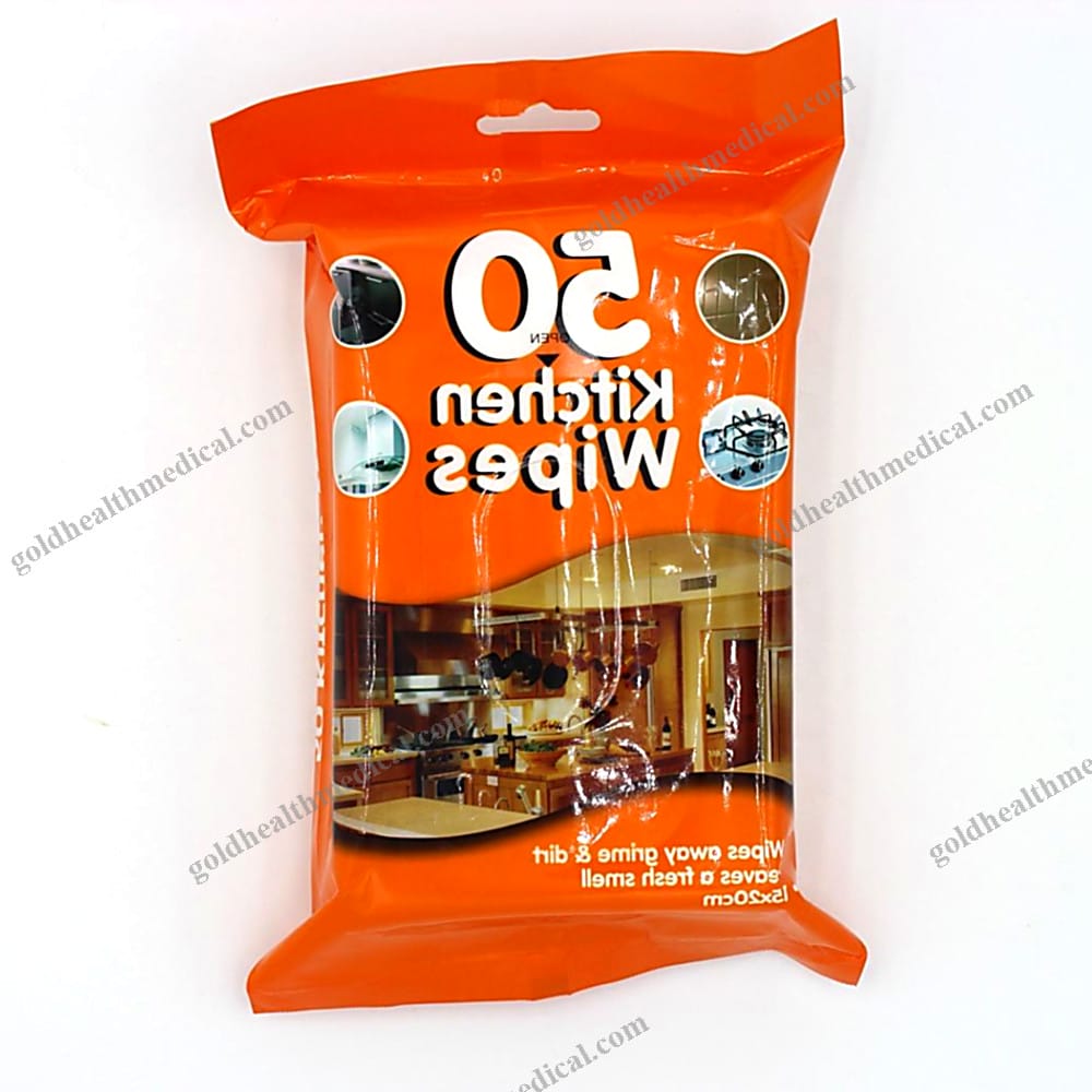 Lemon Scented Kitchen Cleaning Wipes