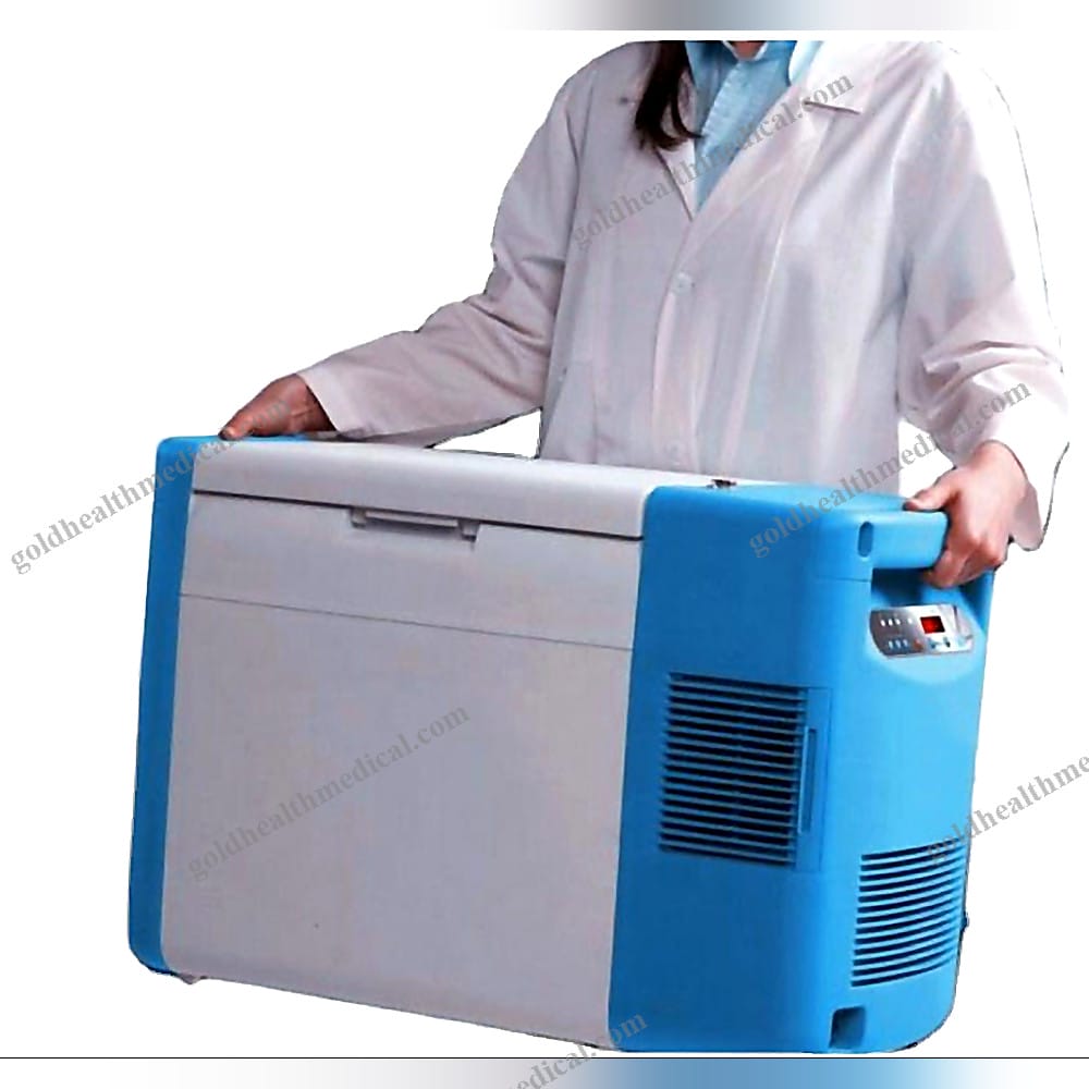 Medical Lab Mini Freezer Portable Vaccine Refrigerator Solar Fridge Room