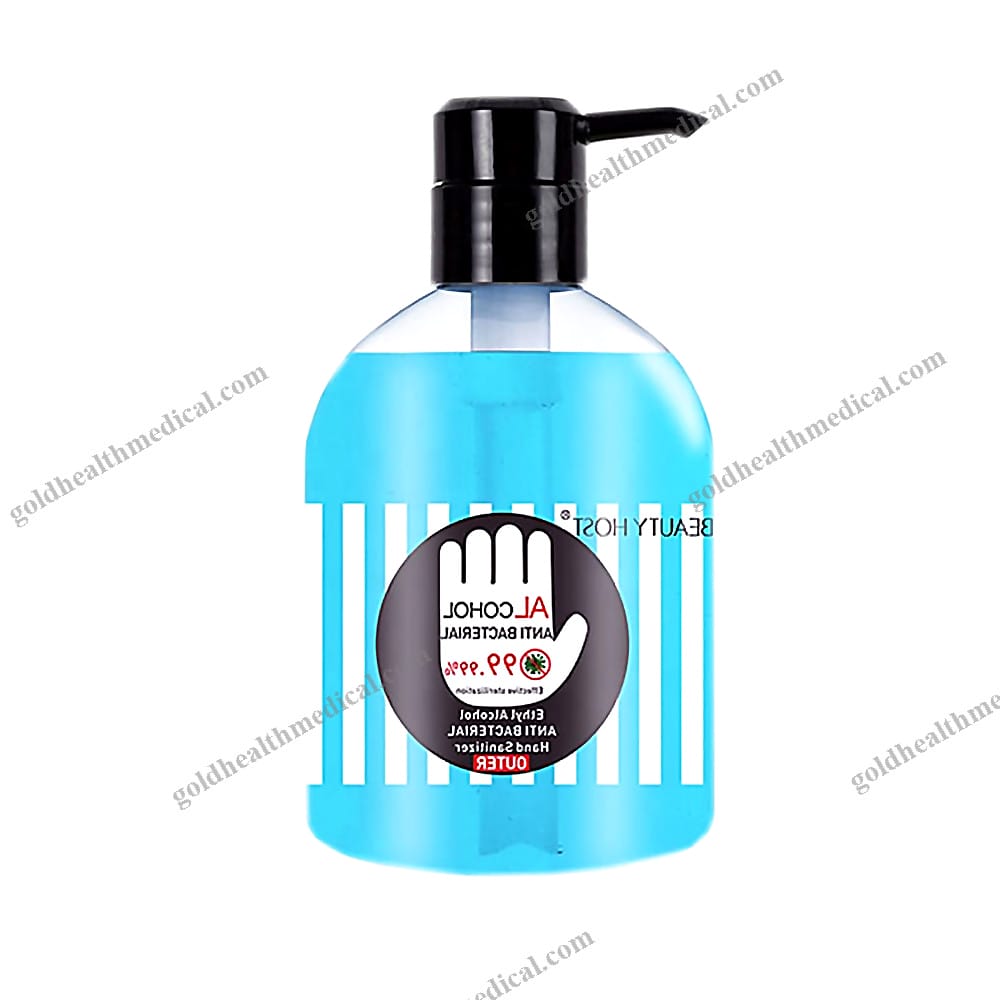 1600175250413_1 Custom Logo Antibacterial Hand Sanitizer Gel 500ML - Image 1