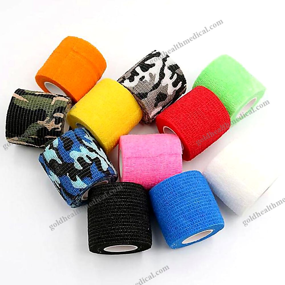 Elastic Cohesive Bandage for Sports and Medical First Aid