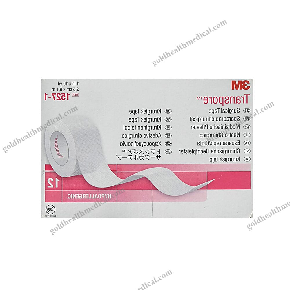 1600181067981_1 3M Transpore Tape 25cm x 9 - Image 1