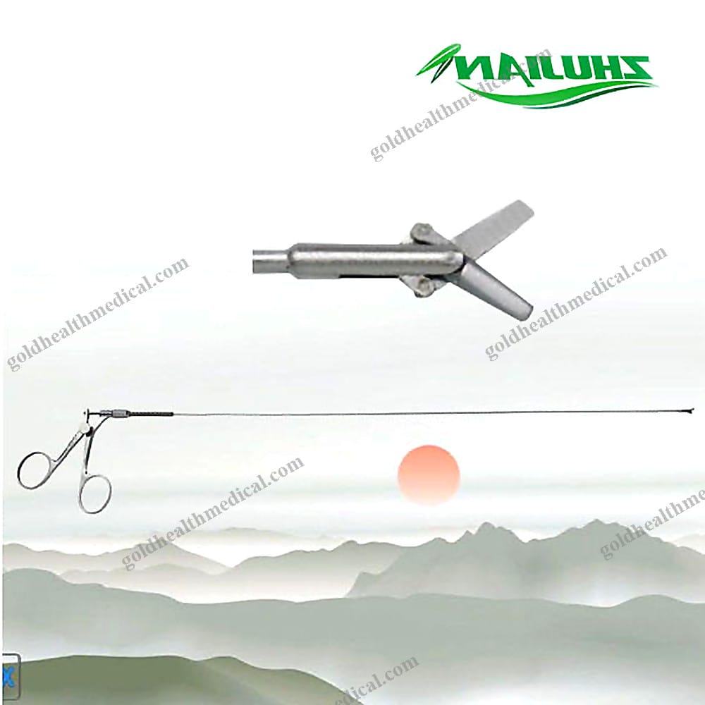 Hysteroscopy Scissors Forceps 395mm Surgical Instrument