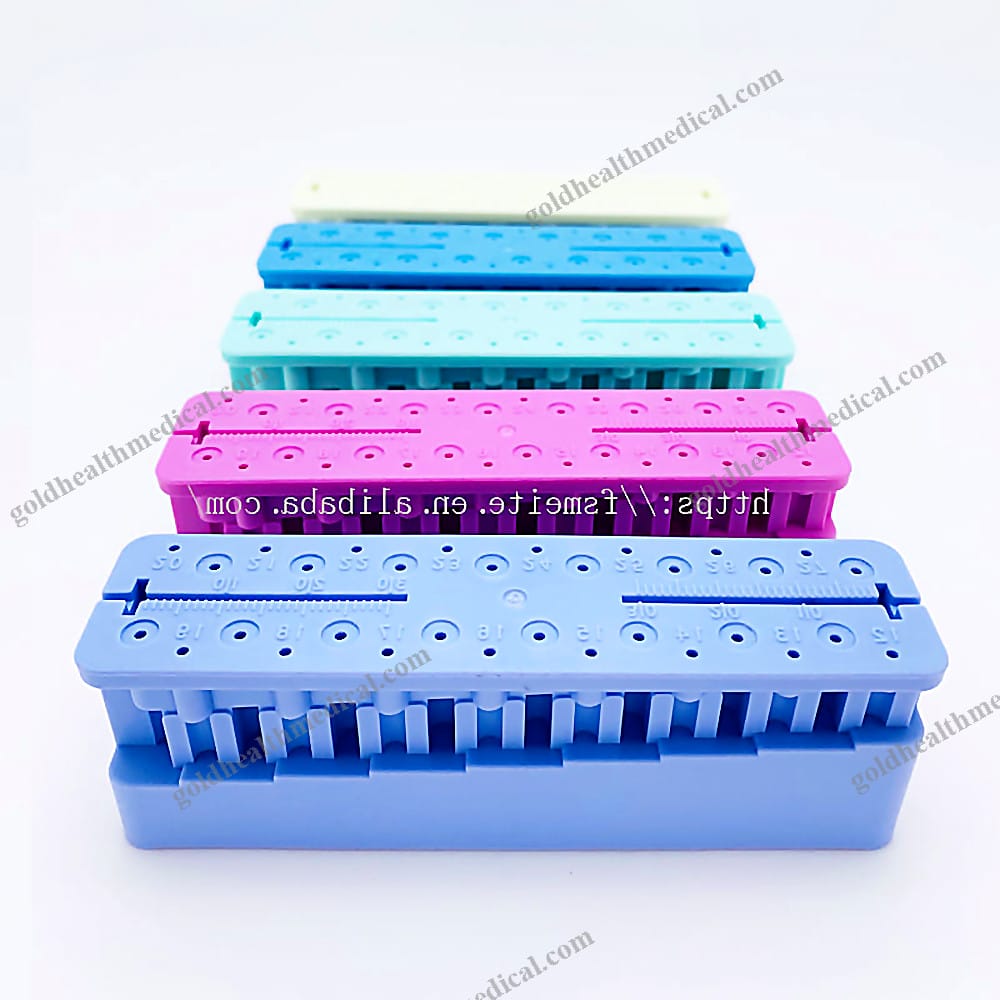 Endo Ruler Autoclavable Endodontic Block Files for