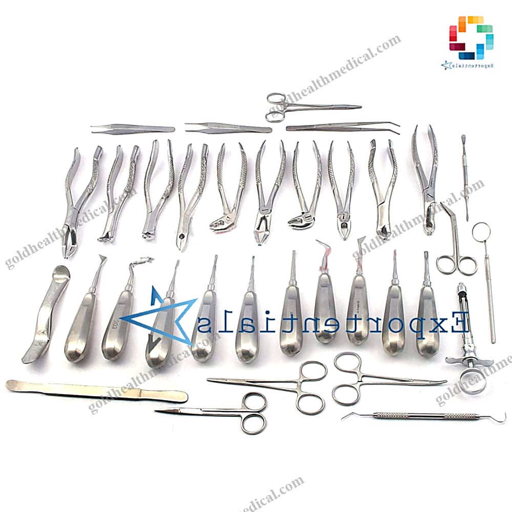 German 35Piece Dental Surgery Instrument Kit