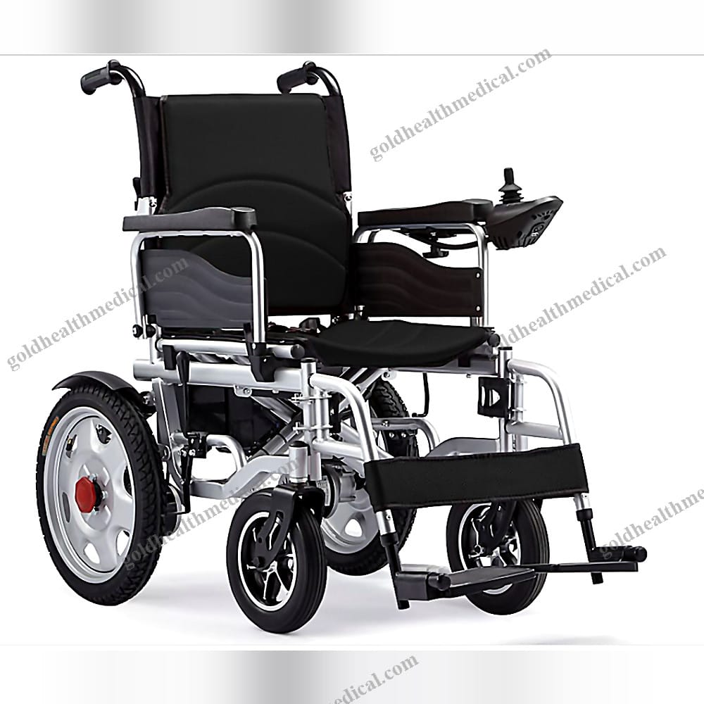 Lightweight Foldable Electric Wheelchair for Disabled Travels