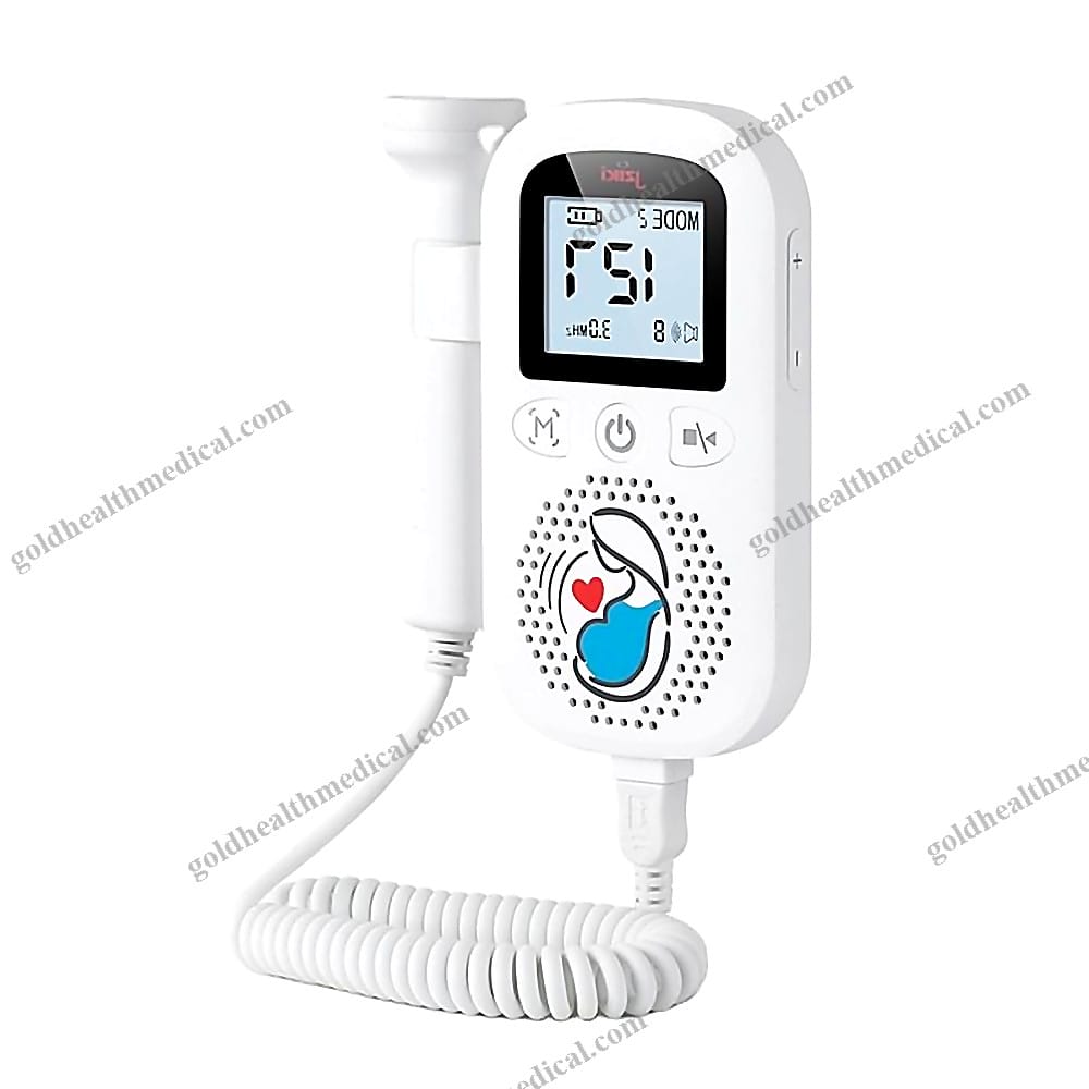 Portable Fetal Doppler Heart Monitor for Pregnancy