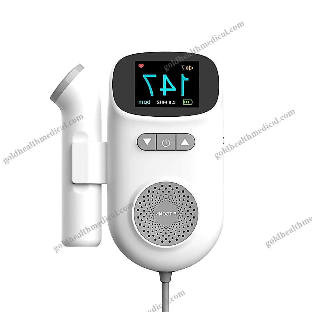 Handheld Fetal Doppler Heartbeat Monitor