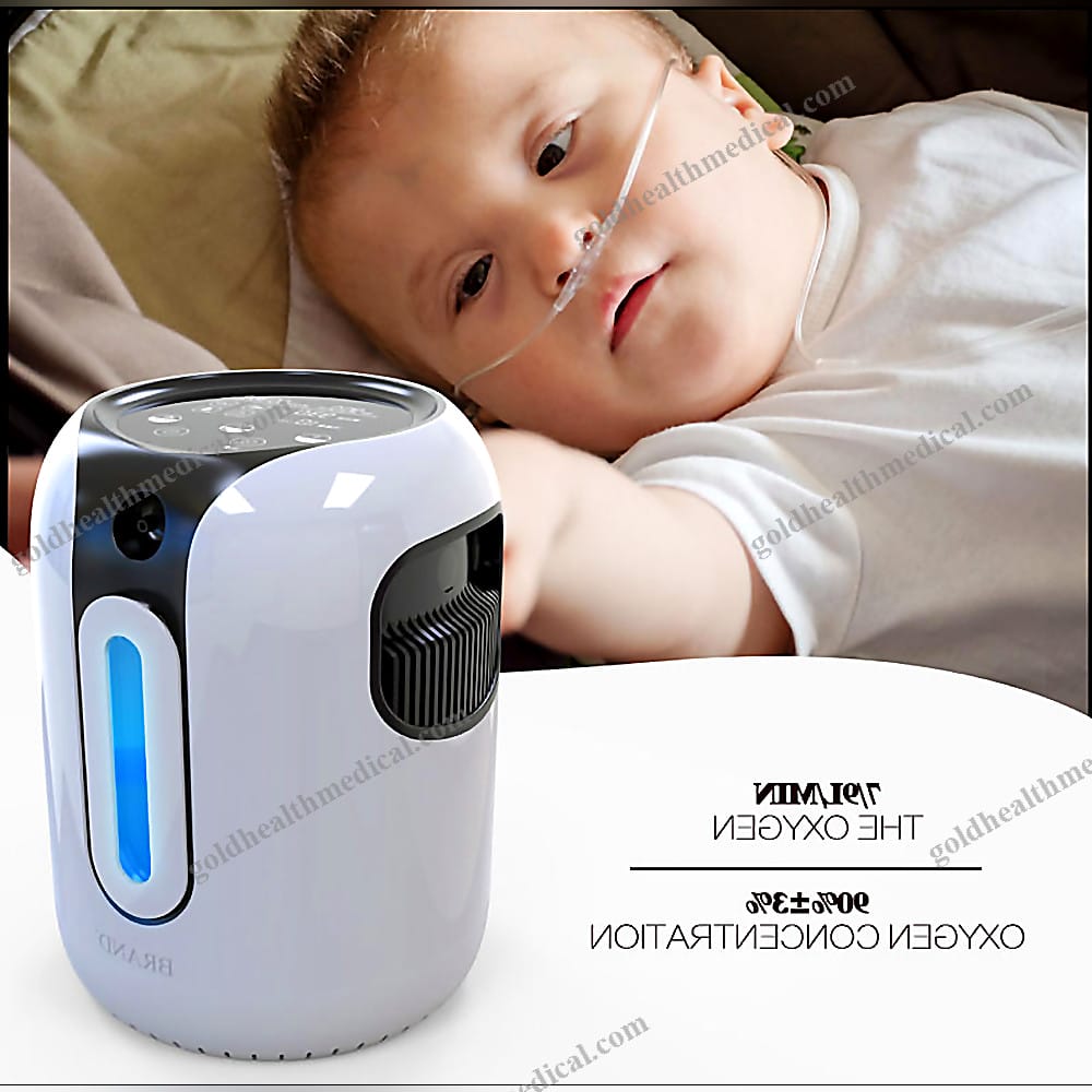 Oxygen Concentrator 10L Portable Medical Machine with Nebul