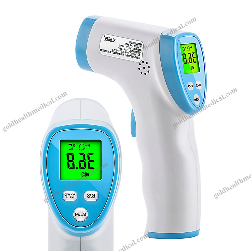 IR Thermometer Gun with LCD Display
