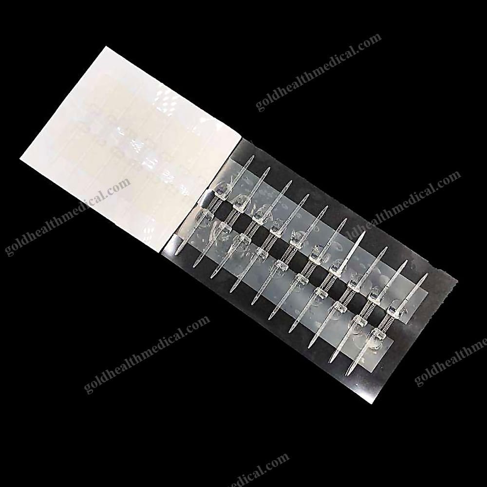 Hydrocolloid Zip Line Skin Closure Suture Device