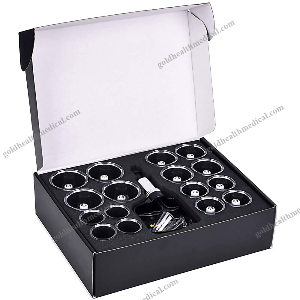 Advanced Cupping Therapy Set for Face Body Treatment with AntiCellul