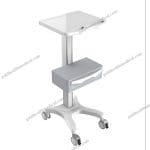 Fixed Height ECG Machine Trolley for Medical Use