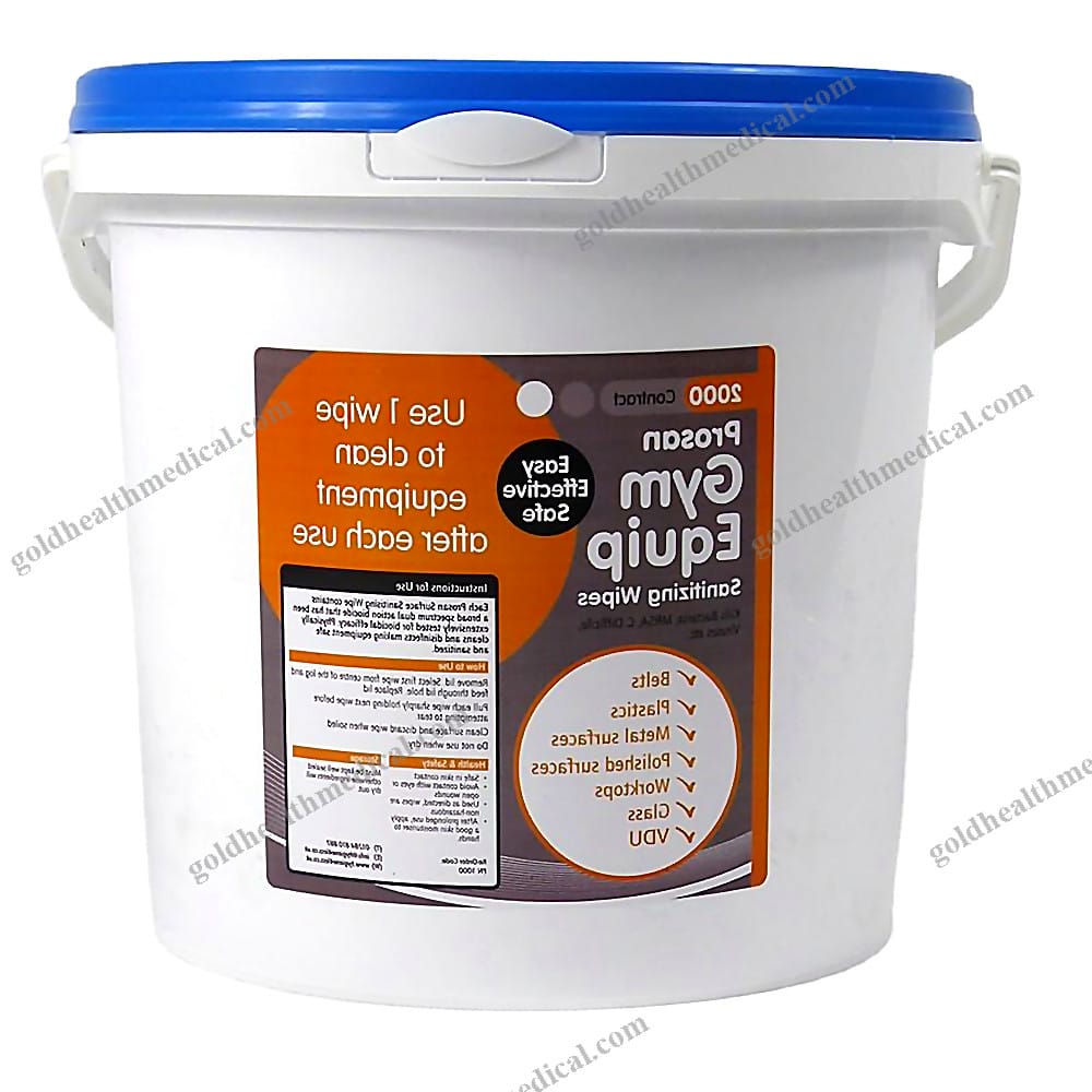 Antibacterial Gym Wet Wipes for Equipment Cleaning