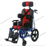 Cerebral Palsy Wheelchair Aluminum Frame Adjustable Manual Wheelchair for Elder