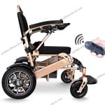 Lightweight Foldable Electric Wheelchair for Disabled