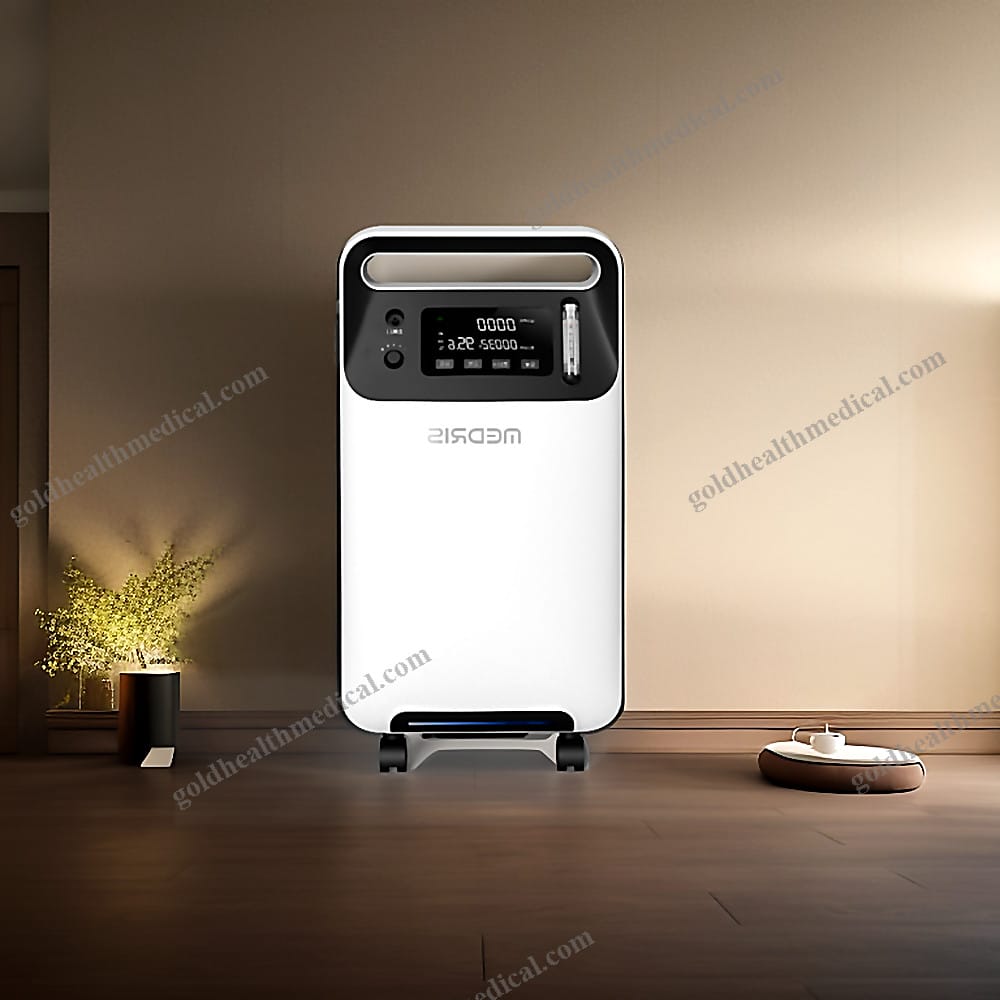 Medris 5L Oxygen Concentrator Portable Home Hospital Use Adjustable