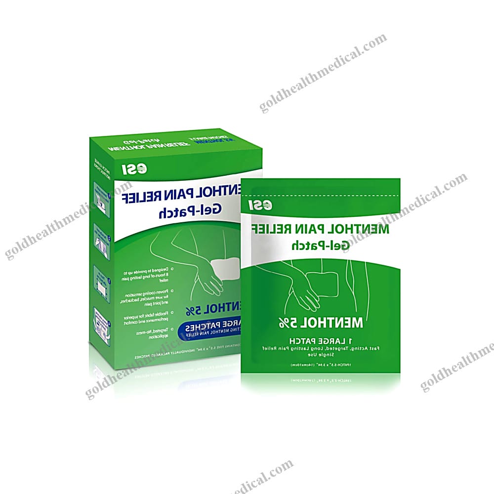 CSI Menthol Overnight Pain Relief Patches Gel for Back Muscle