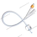 Factory Price Foley Catheter 2Way Silicone Urinary Solution for Hospital