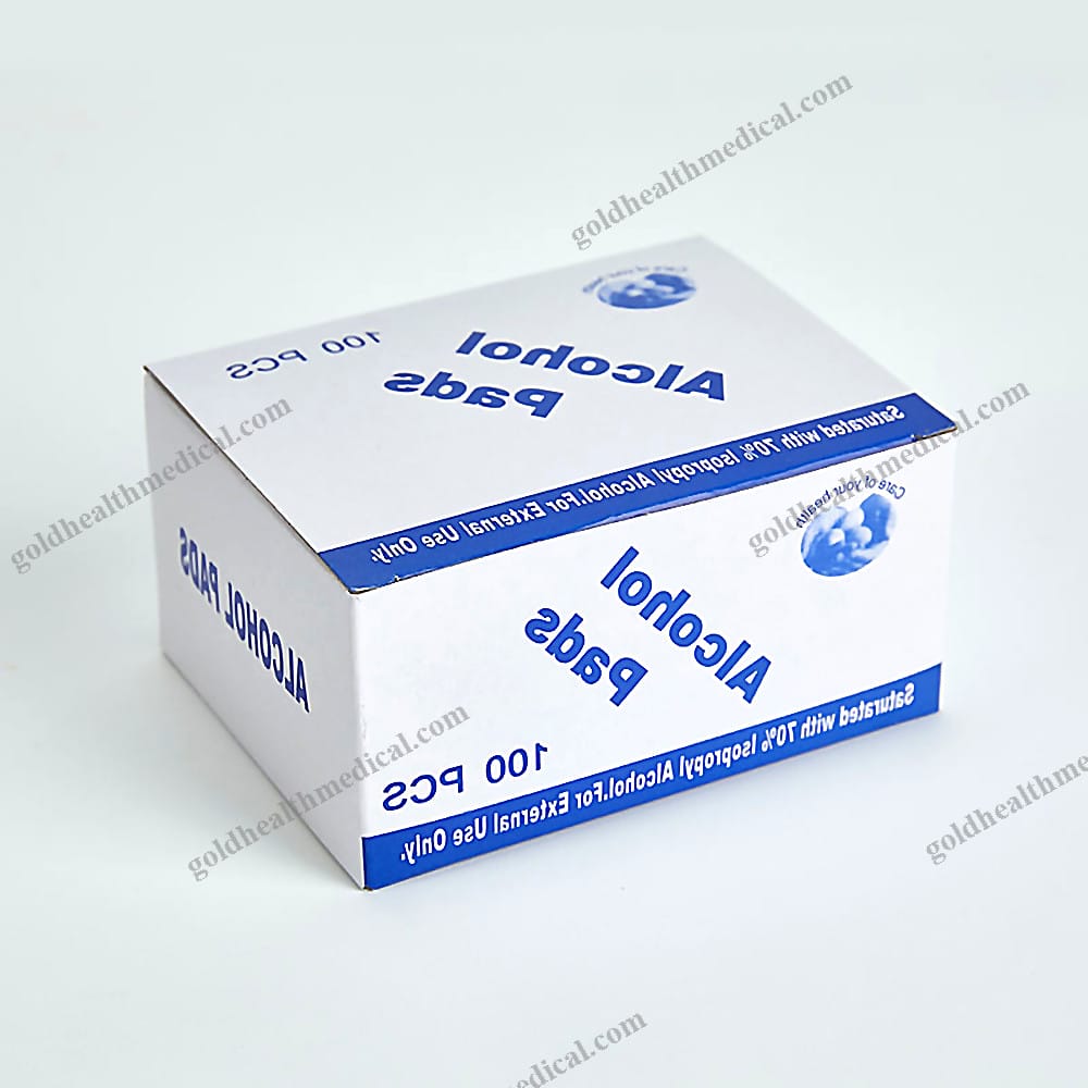 Alcohol Prep Pad 6x6cm Cleaning Wipes for Adults