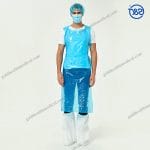 SJ Medical PE Aprons Waterproof Biodegradable Disposable