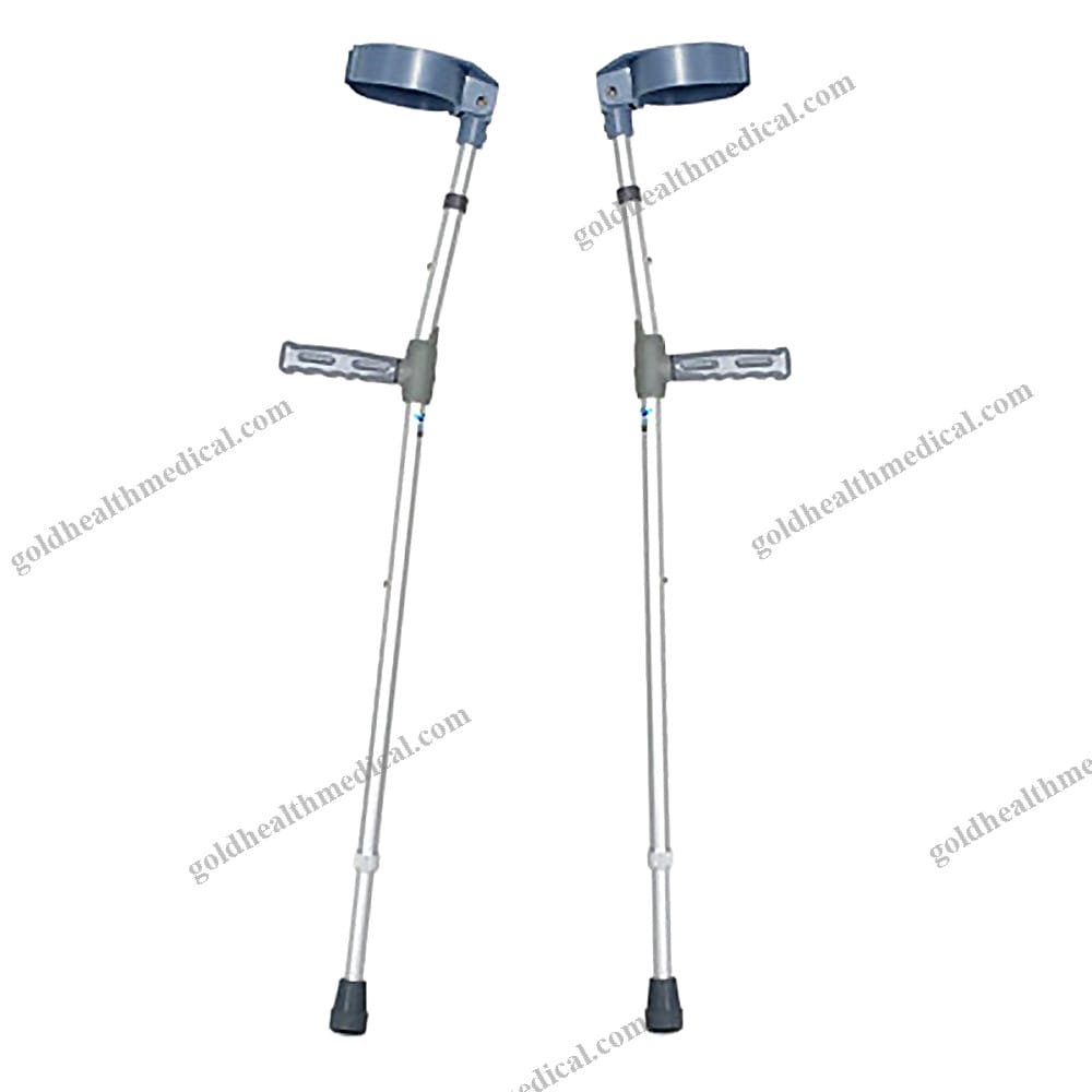 Adjustable Aluminum Crutches for Disabled