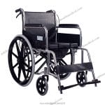 Aluminum Alloy Commode Wheelchair for Disabled  Elderly