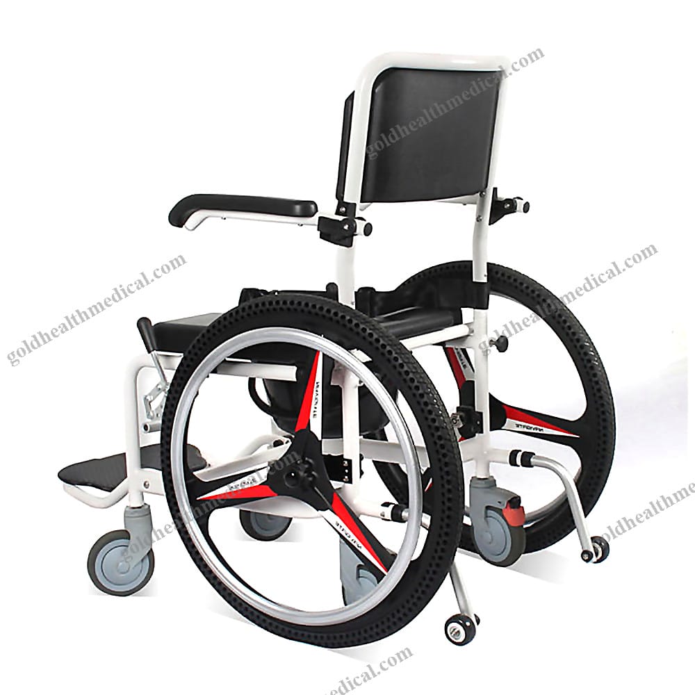 Lightweight Manual Wheelchair for Rehabilitation Therapy and Healthcare Support