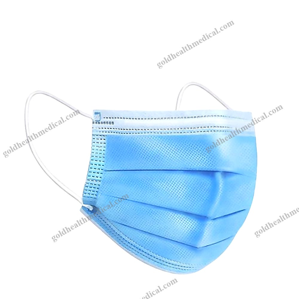 Medical Face Mask Nonwoven 3Ply Disposable CE Certified
