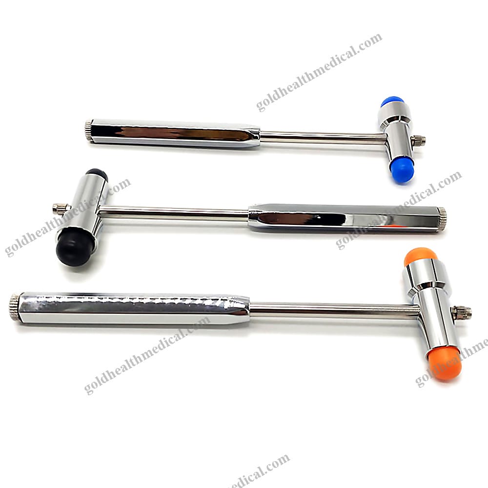 Neurological Reflex Percussion Hammer Stainless Steel Massage Tool Buck Design