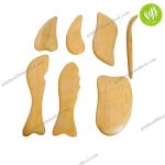 Premium Natural Wooden Guasha Board for Massage Therapy