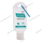 Travel Size Mini Hand Sanitizer Keychain With Key Ring Chain