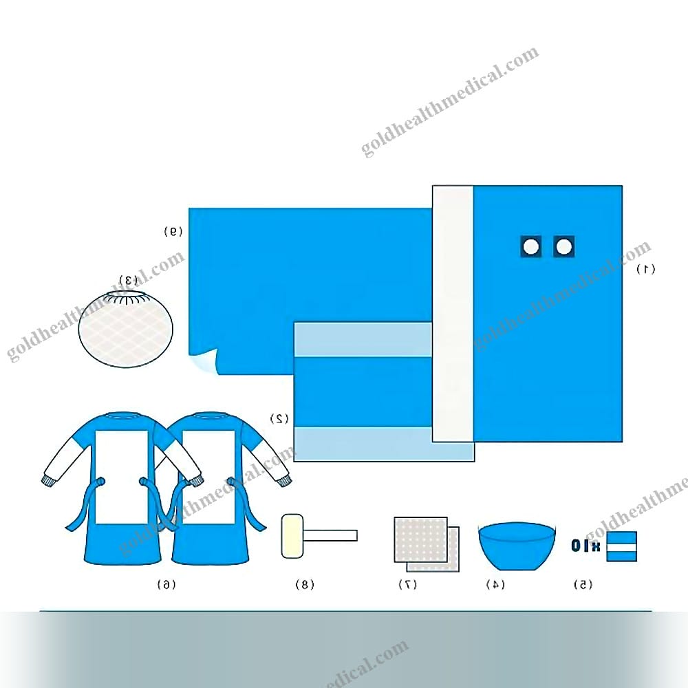 Universal Sterile Laparotomy Pack with Surgical Gown