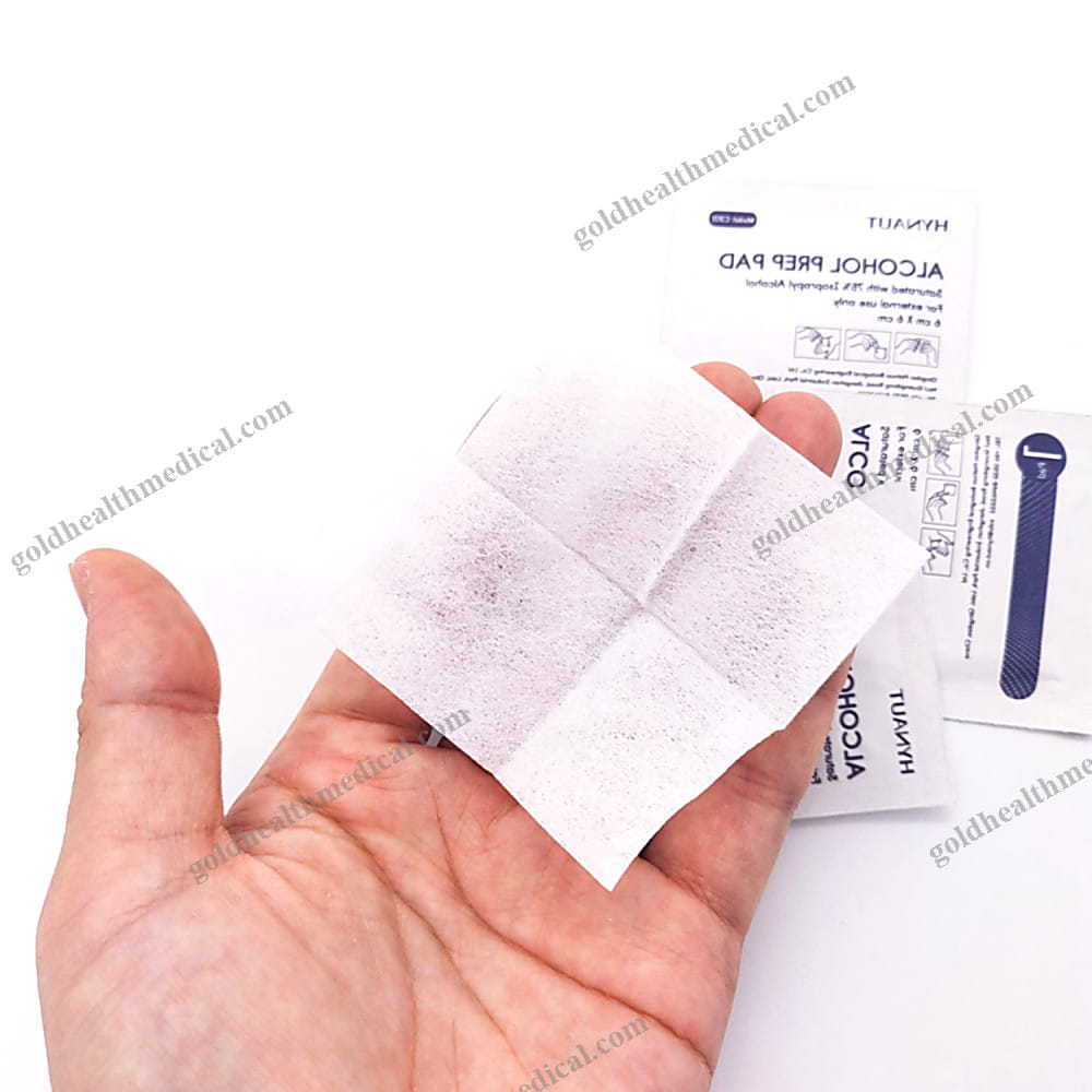 Certified NonWoven Alcohol PadsWipes