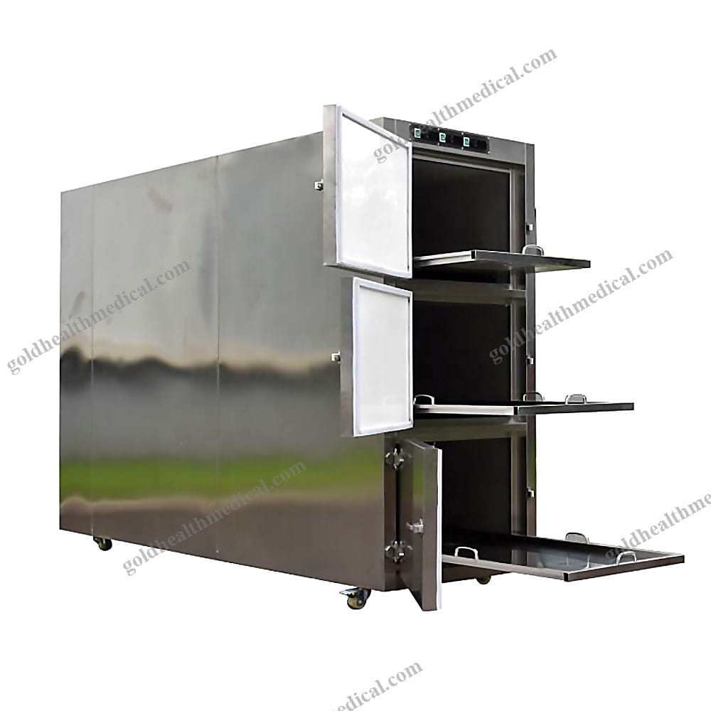 Stainless Steel Mortuary Refrigerator Freezer