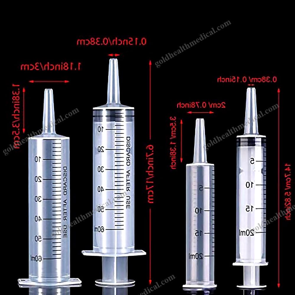 Precision Medical Syringes Factory Direct Cheap Price Disposable Plastic 20