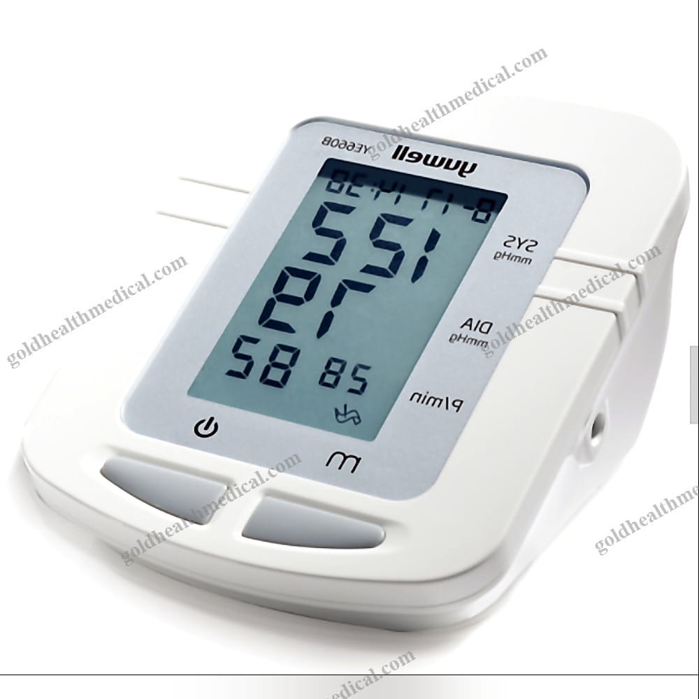 Yuwell YE660B Upper Arm Blood Pressure Monitor LCD Display Electric