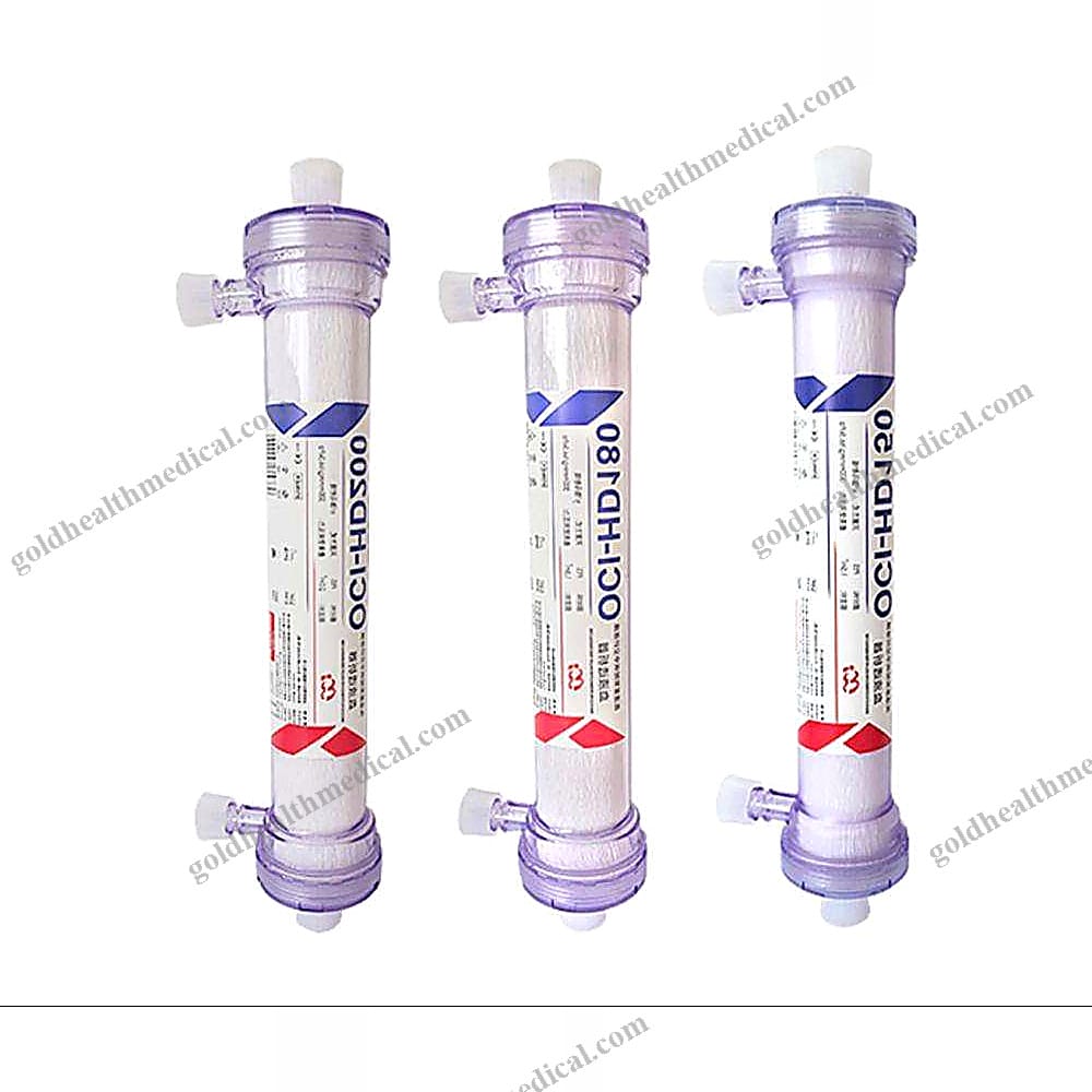 Polysulfone Membrane Hemodialysis Dialyzer Blood Tube Dial