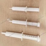 Wide Tip Animal Syringe for Veterinary Use HDPE Plastic 3
