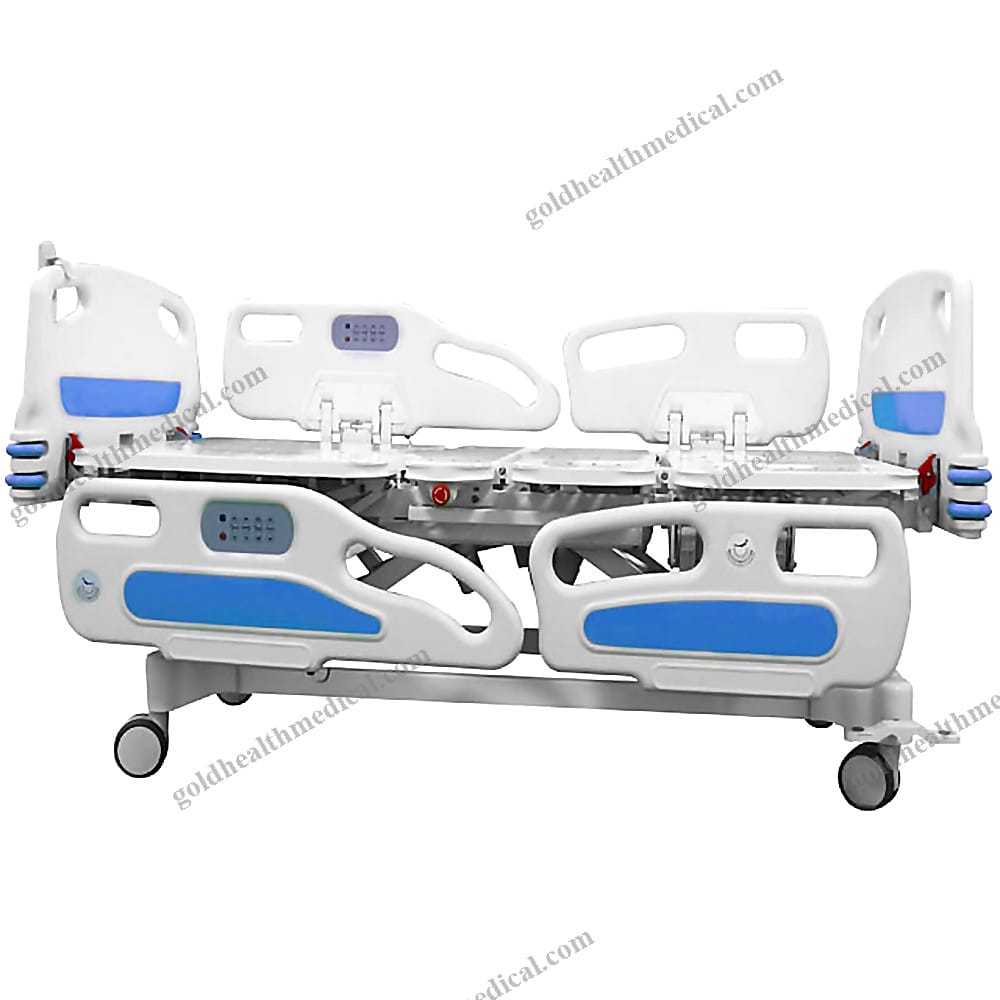 Longermay Metal Medical Bed with ABS Side Rail Control