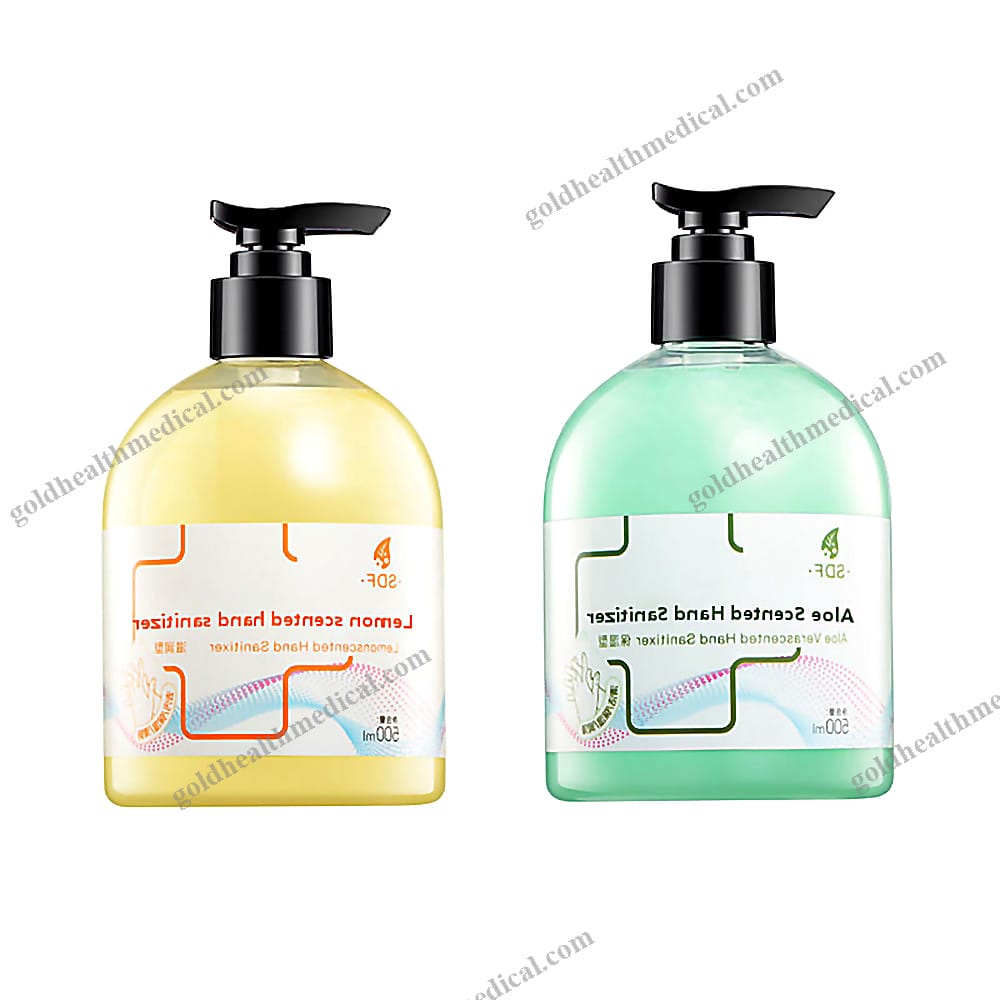 Aloe Vera Lemon Hand Sanitizer 500ml Portable Size