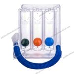 Incentive Spirometer with Mouthpiece for Respiratory Training